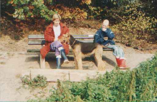 Edith Wenning mit Vesta vom Garnsee