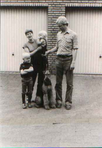 Familie Wenning mit Vesta vom Garnsee